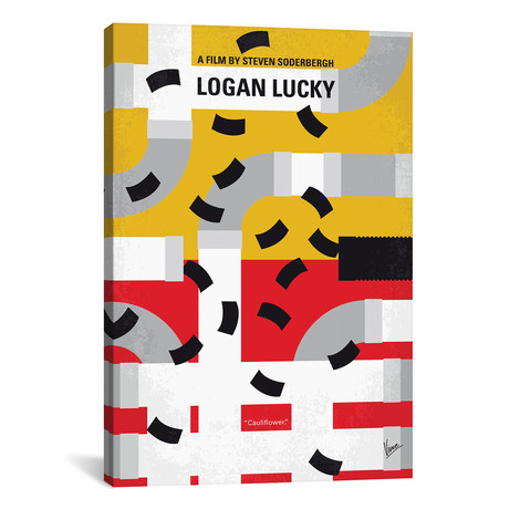 Logan Lucky (26"W x 18"H x 0.75"D)