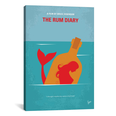 The Rum Diary (26"W x 18"H x 0.75"D)