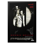 Signed + Framed Poster // Donnie Brasco