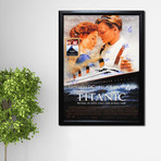 Signed + Framed Poster // Titanic