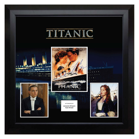 Signed + Framed Collage // Titanic