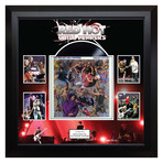 Signed + Framed Album Collage // Red Hot Chili Peppers