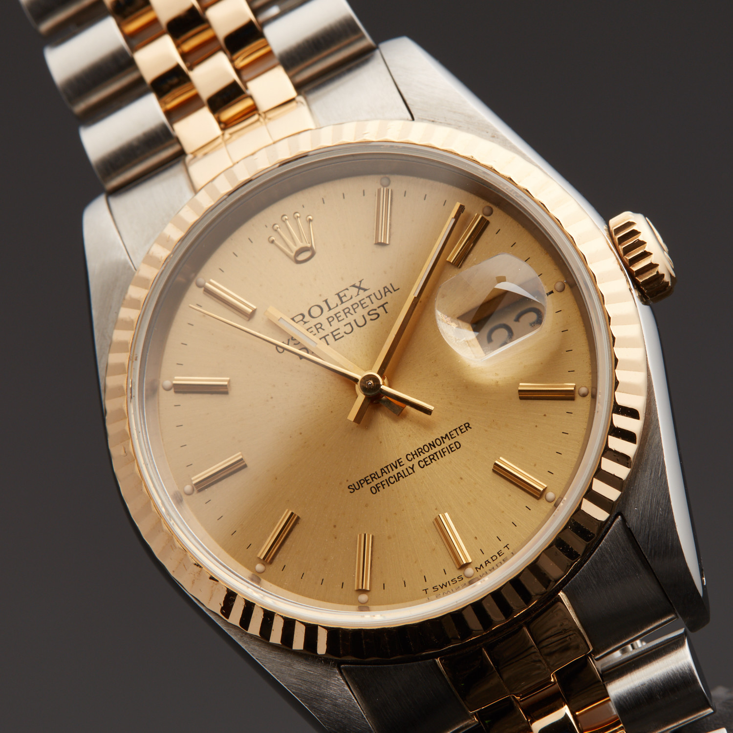 Rolex Datejust Automatic // 16233 // E Serial // Pre-Owned - Marvelous ...
