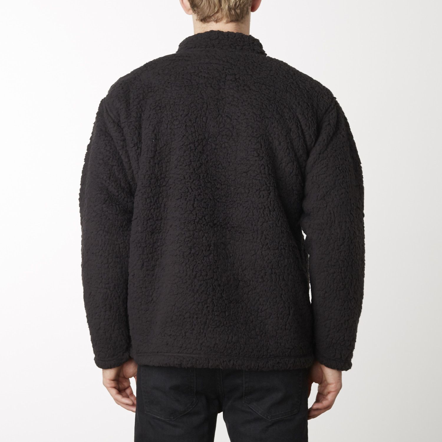 Sherpa Jacket // Black (S) - Seize & Desist - Touch of Modern