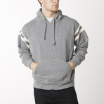 Vintage Athletic Hoodie // Gray (S)