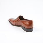 Bellini Alligator Leather Loafer // Cognac (US: 7.5)