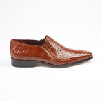 Bellini Alligator Leather Loafer // Cognac (US: 10.5)