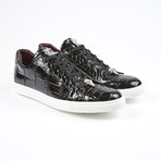 Lucio Alligator Leather Sport Shoe // Black (US: 12)