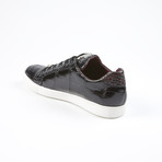 Lucio Alligator Leather Sport Shoe // Black (US: 7.5)