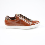 Lucio Alligator Leather Sport Shoe // Cognac (US: 9)