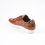Lucio Alligator Leather Sport Shoe // Cognac (US: 8)