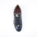 Lucio Alligator Leather Sport Shoe // Navy (US: 11)