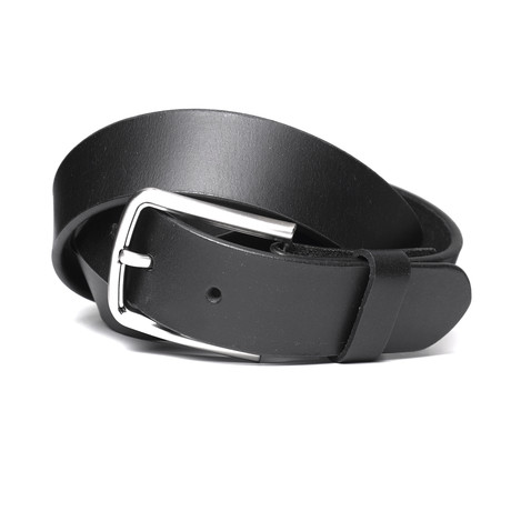 Wide Independent Belt // Black (Size 32")