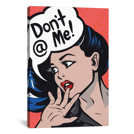 Don't At Me! Comic Girl // Allyson Gutchell (18"W x 26"H x 0.75"D)
