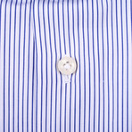 Caprice Striped Dress Shirt // Blue (US: 15R)