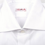Isaia // Angelo Dress Shirt // White (US: 17R)