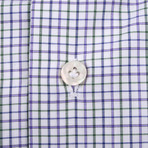 Isaia // Niccplo Checked Dress Shirt // Multicolor (US: 16R)