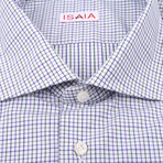 Isaia // Niccplo Checked Dress Shirt // Multicolor (US: 16.5R)