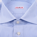 Lorenzo Striped Dress Shirt // Blue (US: 17.5R)