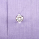 Abree Solid Dress Shirt // Purple (US: 15.5L)
