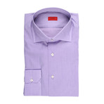 Abree Solid Dress Shirt // Purple (US: 15R)