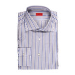Agata Striped Dress Shirt // Multicolor (US: 15.5R)
