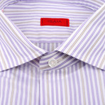 Alegera Striped Dress Shirt // Multi Color (US: 17R)
