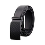 Clarck Leather Belt // Black Buckle