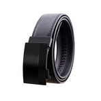 Lawrence Leather Belt // Black Buckle
