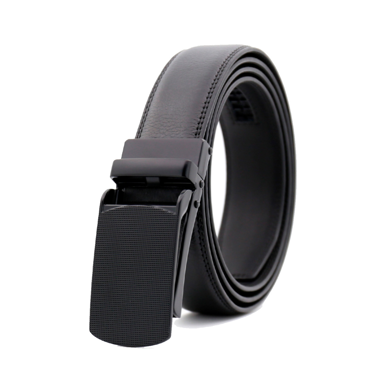 Joey Leather Belt // Black Buckle - Amedeo Exclusive - Touch of Modern