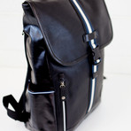 Portsman Flaptop Backpack (Black)