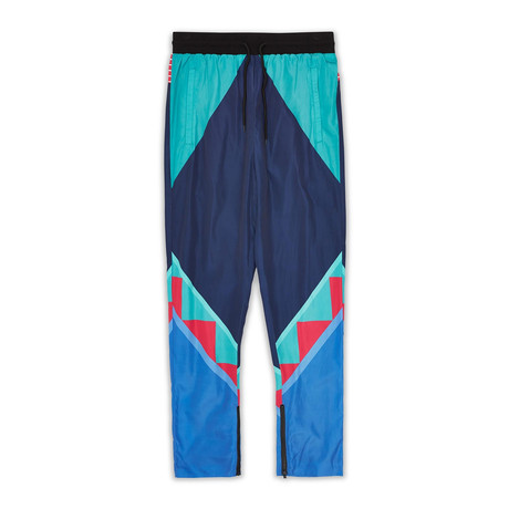 Neo Abstract Track Pants - Blue // Multi (M)