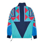 Neo Abstract Track Jacket - Blue // Multi (M)
