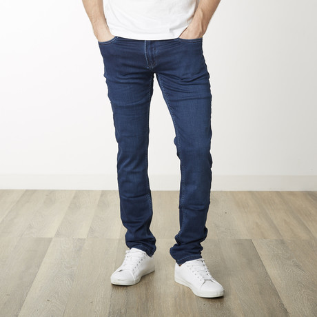 Slim Fit Jeans // Blue (29WX34L)