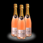 Veuve Ambal Crémant de Bourgogne Grand Cuvee Brut Rosé // Set of 3