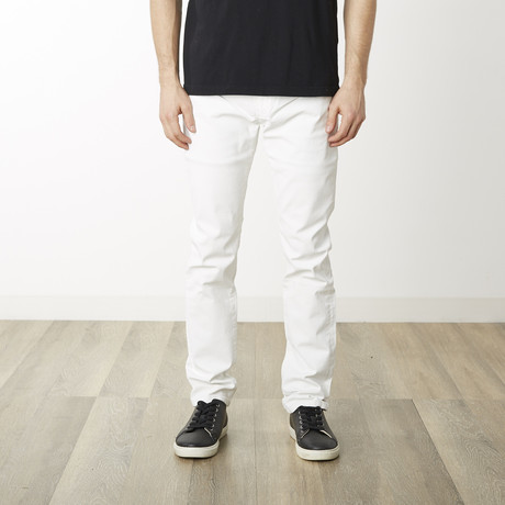 Slim Fit Jeans // White (29WX34L)