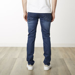Modern Slim Fit Jeans // Dark Blue (29WX34L)
