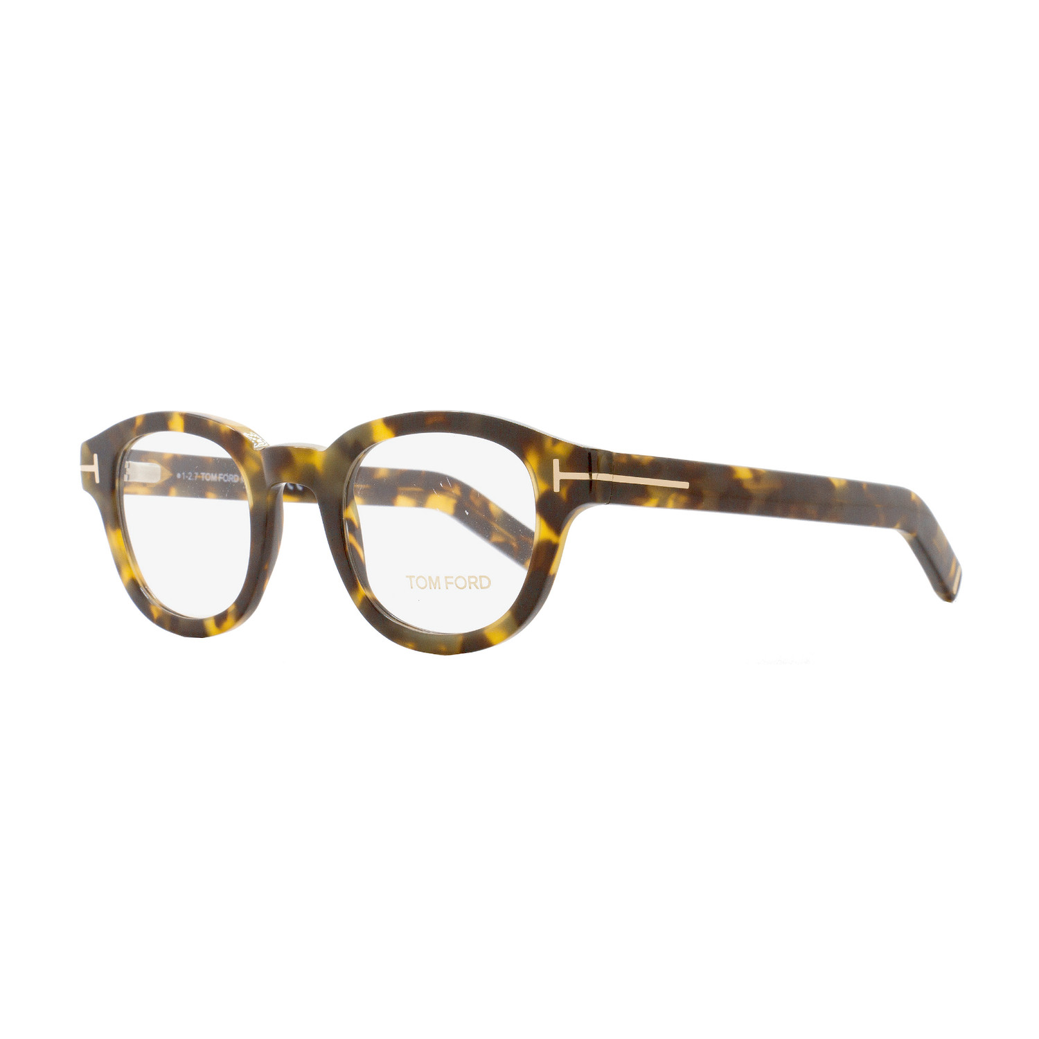 Men's // Round Eyeglasses // Tortoise + Gold - Tom Ford - Touch of Modern