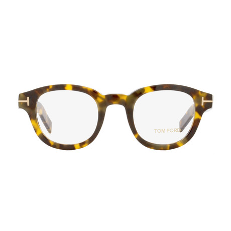 Men's // Round Eyeglasses // Tortoise + Gold