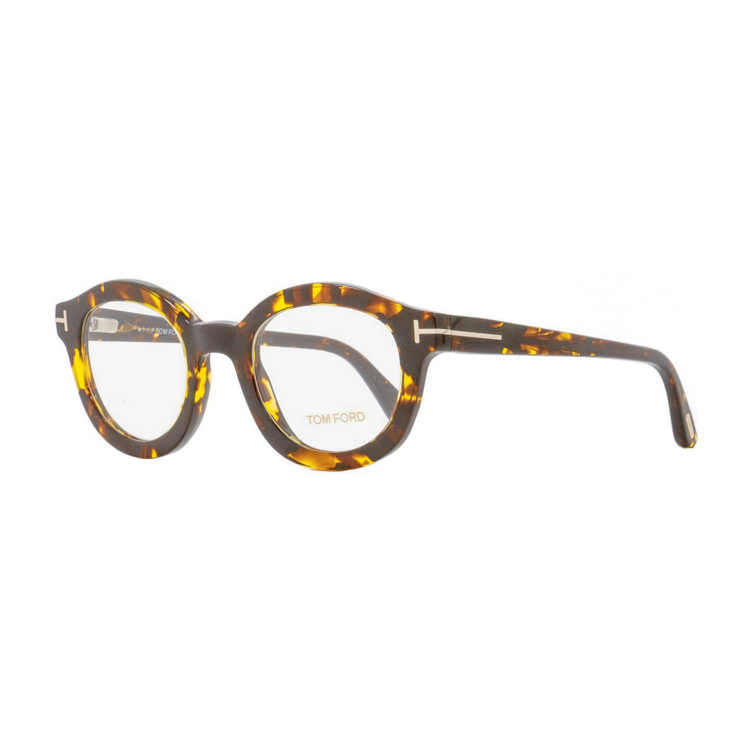 Unisex Round Eyeglasses Havana Tom Ford Touch Of Modern