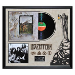Signed + Framed Album Collage // "Led Zeppelin IV" // Led Zeppelin