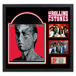 Signed + Framed Album Collage // Tattoo You // The Rolling Stones