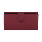 Continental Wallet // Ox-Red