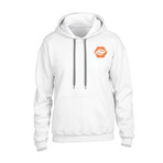 Heated Hoodie + Rechargeable Battery // White (L/XL)