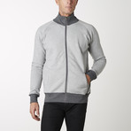 Zip-Up Sweater // Light Gray (L)