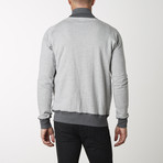 Zip-Up Sweater // Light Gray (L)