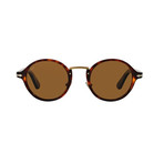 Classic Polarized Typewritter Sunglasses // Havana + Brown Polarized