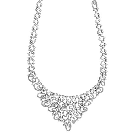 Stefan Hafner 18k White Gold Diamond Necklace II