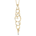 Stefan Hafner 18k Yellow Gold Diamond Necklace