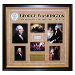 Signed + Framed Signature Collage // George Washington